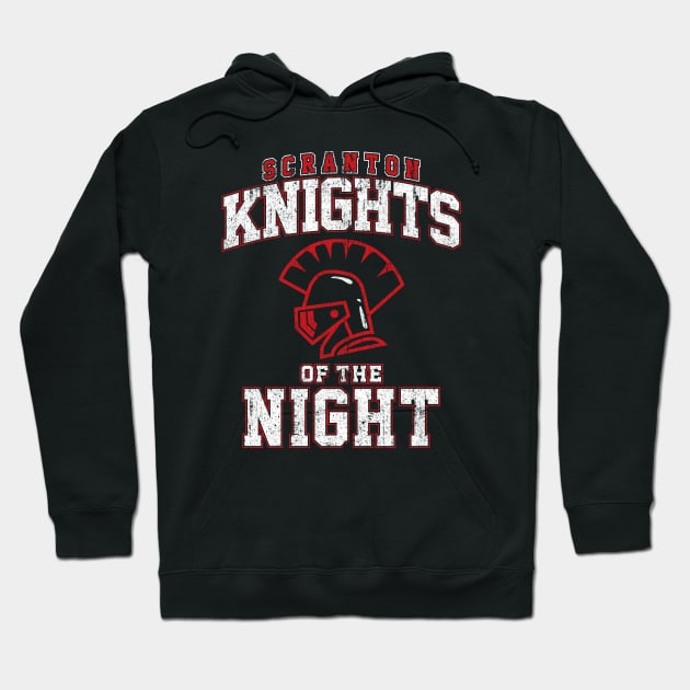 Scranton Knights of the Night Hoodie by huckblade